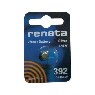 2 x Renata 317 Pile Batterie Blister Mercury Free Silver Oxide SR516W 1
