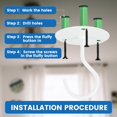 thumbnail image 2 of Wall Mount Plant Ceiling Hook Hanging Flower Basket Bracket Decoration Lanterns Hangers, 2 of 6