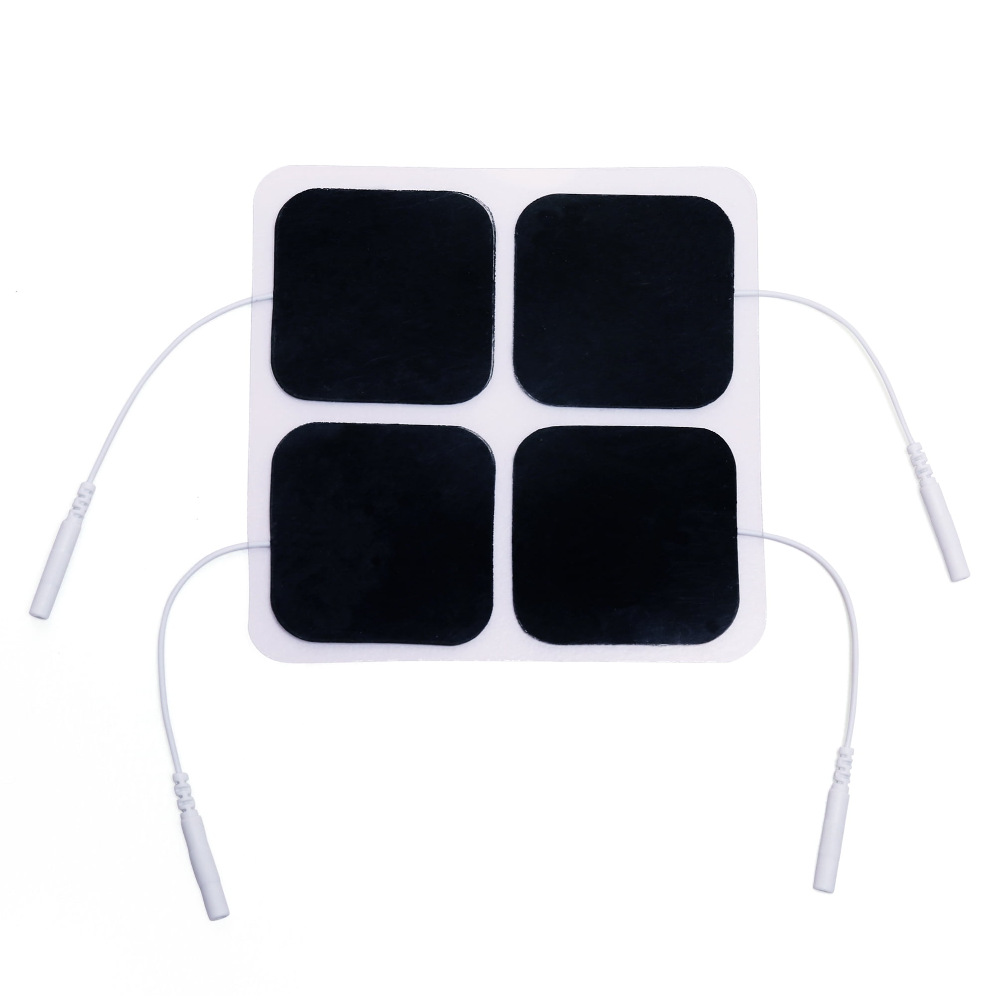 LotFancy 10 Pcs TENS Unit Replacement Pads for Omron Large Long Life Pads,  Snap Electrode Pads 