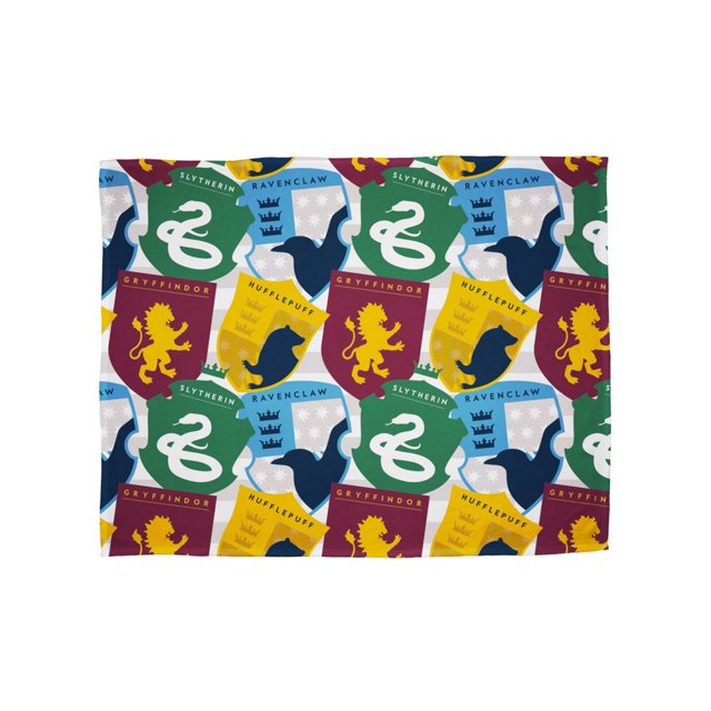 Harry Potter - Manta de Polar Diseño Pegatina (Multicolor)