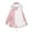 Pink, variant on IROINNID Women's Mid-Length Hoodie Parka Coat Solid Color Long Sleeve Warm Winter Long Coat Jacket Slim Outwear, Pink
