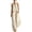 White, variant on YuXingFu Womens Cotton Summer Dresses Casual Maxi V-Neck Plus Size Womens Dress Sleeveless with Pocket Long Casual Summer White XL