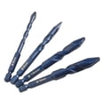 thumbnail image 2 of 4pcs Carbide Drill Bits Set for Wall Glass Wood Metal Tiles 6-12mm, 2 of 8