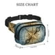 thumbnail image 4 of Disketp Vintage Compass Riñonera de Doble Capa, Bolsa de Cintura Ajustable para Viajes, Correr y Senderismo, Riñonera Ligera para Hombre y Mujer, 4 of 9