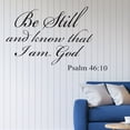 thumbnail image 1 of Pegatina de la Biblia, pegatina de pared duradera con versículo bíblico sobre Jesús, pegatina de pared confiable y duradera, 1 of 7