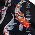 thumbnail image 3 of Fotbe Tricolor Koi Fish Trio Gorro Clásico de Béisbol, Gorra Ajustable con Broche Snapback, Gorro de Exterior de Algodón Suave, 3 of 6
