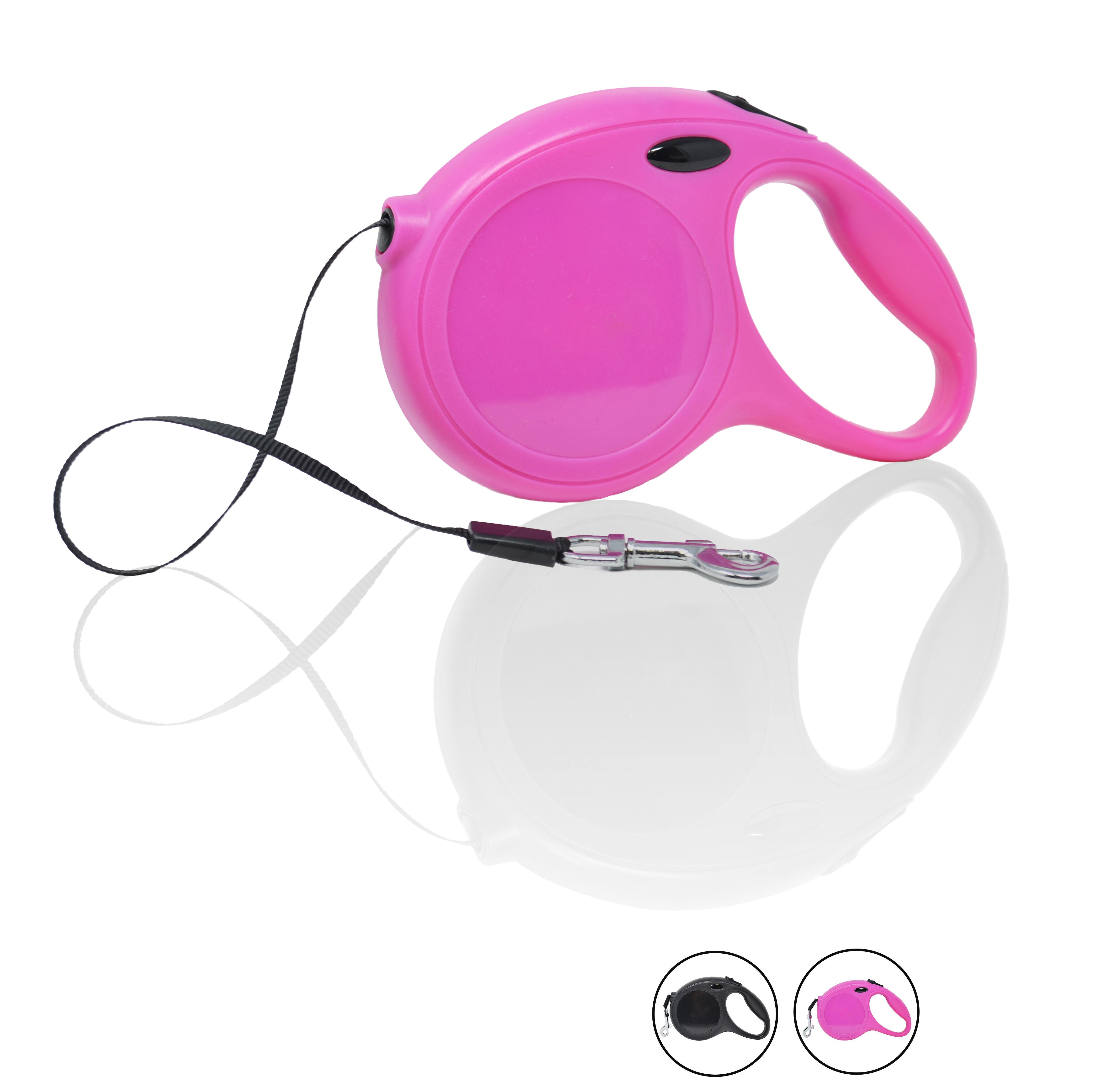 Loreso Classic Retractable Dog Leash, Secure OneButton BrakeLock