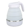 thumbnail image 3 of Mini Folding Kettle Stainless Steel Portable Water Kettle One Button Switch Expandable Outdoor Electric Water Boiler US Plug 110V, 3 of 16