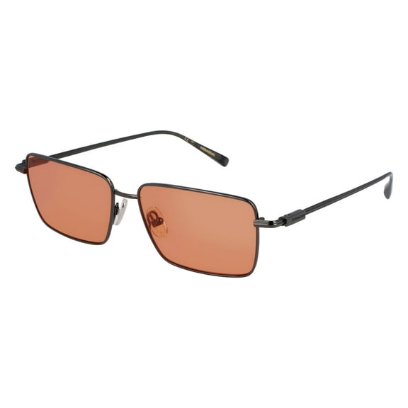 Ferragamo Men's Timeless 57mm Sunglasses, Grey