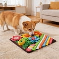 thumbnail image 3 of Interactive Snuffle Mat for and Cats Mental Stimulation Enrichment Feeder Puzzle Slow Eating Game, 3 of 5