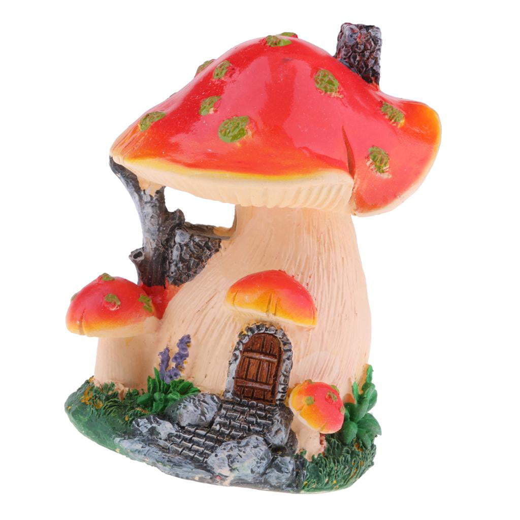 Miniature Dollhouse FAIRY GARDEN ~ Natural Mushroom Fairy House Cottage ~ NEW 