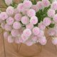 thumbnail image 4 of Flor artificial de imitación rosa claro Decoración del hogar, boda, flor de mano, pared, flor artificial, 4 of 9