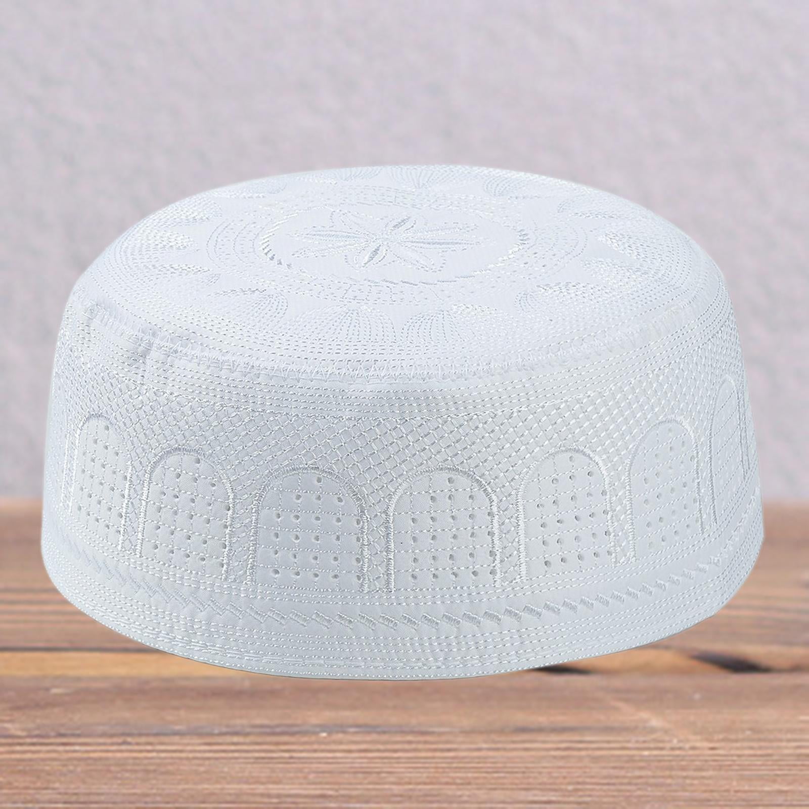 Musulmán Kufi Haji Turco Invierno Oración Sombrero, Calavera Gorra Topi