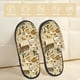 thumbnail image 2 of Fotbe Wild West Cowboy Pantuflas Peludas para Mujer con Estampado, Zapatillas de Peluche, Zapatos de Invierno para Casa, Uso Interior y Exterior-Medium, 2 of 8