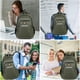 thumbnail image 5 of Mochila para portátil de 16 pulgadas, Bolsa para computadora escolar universitaria de viajes de negocios, Mochila de tela impermeable de gran capacidad con múltiples compartimentos, Correas de malla, 5 of 6