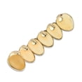 thumbnail image 4 of colorido brillante hip hop dientes afilados parrilla hollowen accesorios oro Sunnimix Parrillas de dientes de colores, 4 of 8