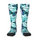 thumbnail image 1 of Balery Blue Floral with Butterflies Calcetines novedosos Calcetines deportivos Calcetines hasta la rodilla Calcetines de algodón Calcetines originales y geniales, 1 of 6