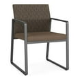 thumbnail image 1 of Chaise d'Invité d'Attente pour Réception Gansett / Acier Charbon / Brun / Brun, 1 of 5