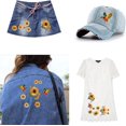 thumbnail image 5 of Parche termoadhesivo de mariposa, pájaro y girasol de 20 piezas para ropa, mochila y gorras. Rojo Verde Cocina, Decoración y Otros, 5 of 5