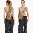 thumbnail image 5 of Mystic Ethnic Mandala Sling Backpack with Boho Chic Design, Lightweight Durable Crossbody Daypack, Adjustable Strap, Multiple Compartments for Travel and Daily Use, 5 of 5