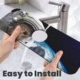 thumbnail image 6 of Kdxio Cat Astronaut Pattern Non-Slip Diatom Mud Faucet Drain Pad,Self Absorbent Mat for Kitchen Sink for Variety Kitchen & Bathroom Countertops, 6 of 7