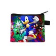 thumbnail image 3 of Monedero de Sonic The Hedgehog para mujer, cartera portátil para tarjetas de identificación, bolsa de almacenamiento de llaves para niños, regalos de cumpleaños, 3 of 4