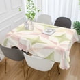 thumbnail image 2 of Yayeee Tablecloths 54" x 54" Rectangle Wrinkle Resistant Party Table Cover, Pastel Pink Geometric, 2 of 8
