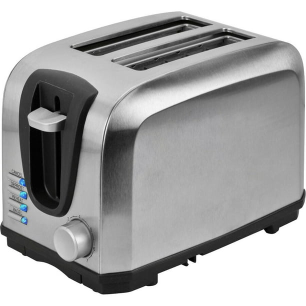 2 Slice Stainless Steel Toaster
