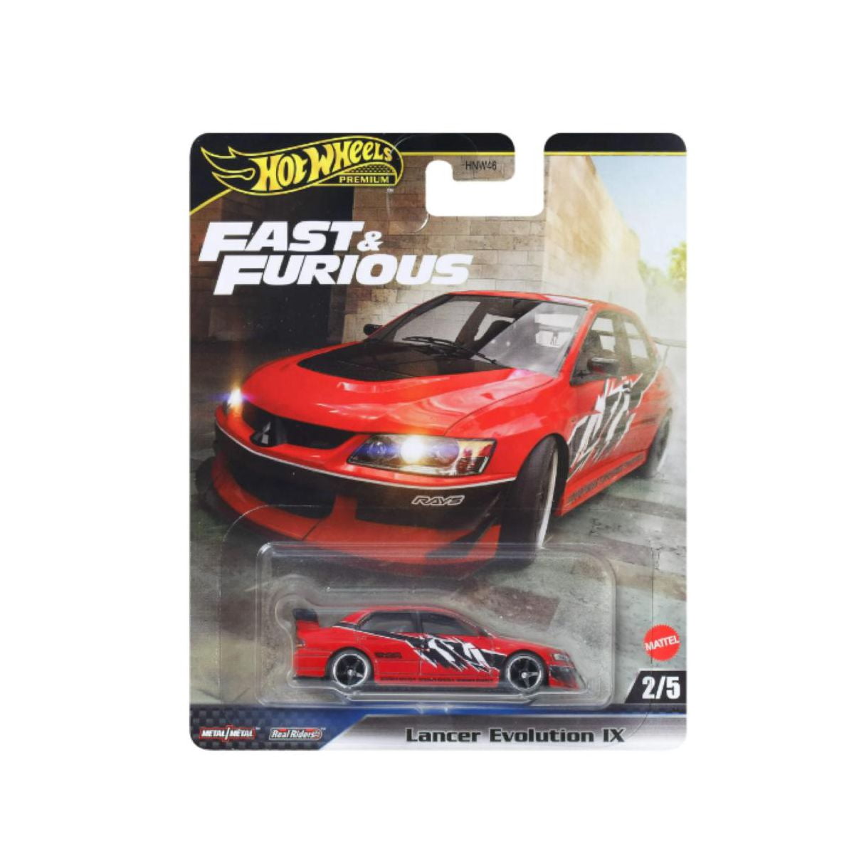 Hot Wheels Fast & Furious-Themed 10-Pack, Set of 10 1:64 Toy Cars