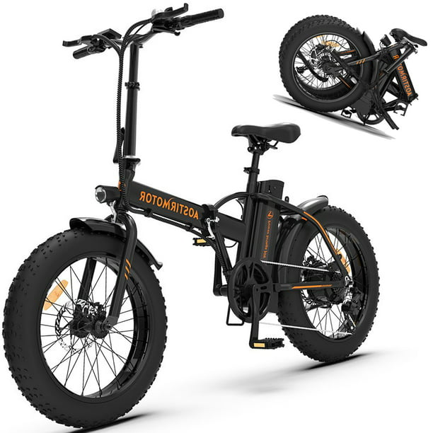 Foldable Electric Bike for Adults, SEGMART Mini Electirc Bicycle, 20