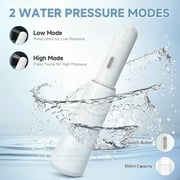 HODVIT Electric Portable Bidet for Travel, Personal Hygiene and Postpartum Care, 350ml Handheld Washer with Dual-Mode and IPX7 Waterproof