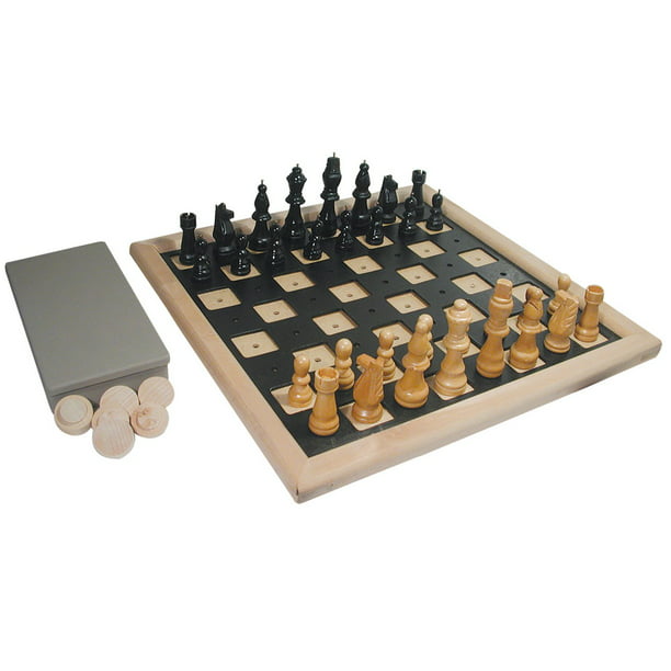 Deluxe Chess and Checkers Set