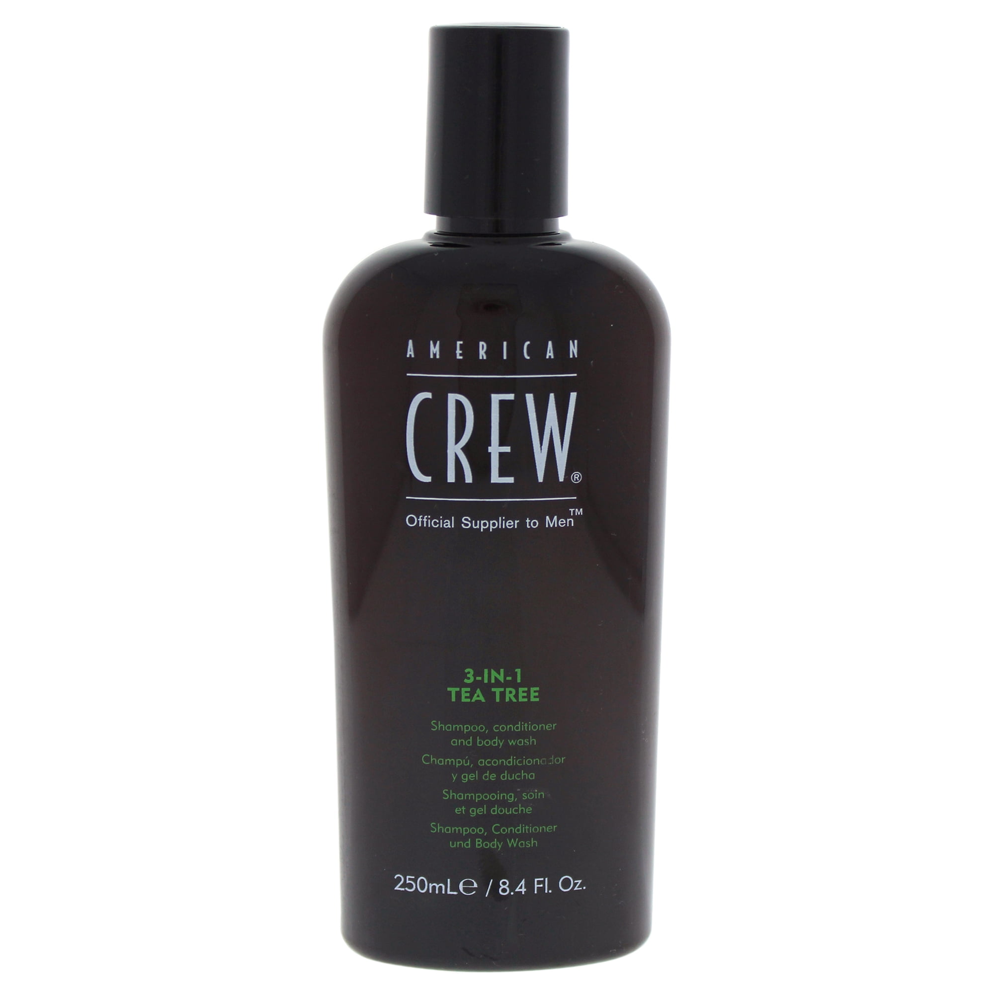 American Crew 3-In-1 Tea Tree Shampoo & Conditioner & Body Wash - 8.4 oz Shampoo & Conditioner & Body Wash