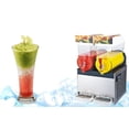 thumbnail image 4 of INTBUYING 2X15L Tanks Commercial Ice Slush Machine Margarita Frozen Drink Cooling Beverage Making Juice Machine, 4 of 5