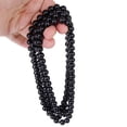 thumbnail image 2 of Collier Déclaration Perles Noires Fausses Multicouches pour Femmes, 2 of 7