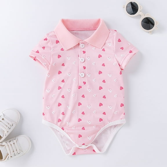 Outfit Cute Letter Printed Short Sleeve Body Suit New Born Clothes Baby Boy for 6-9 Months