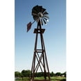 thumbnail image 2 of Large Bronze Powder Coated Backyard Windmill - 11' 6", 2 of 2