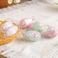 thumbnail image 5 of Easter Egg Tree Ornaments,6pcs Mini Vintage Easter Egg Tree Ornaments Decor for for Home Wall Window Decor, 5 of 7