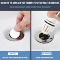 Foqnuq Universal Wash Basin Ceramic Cover Stopper PopUp Bathtub Plug