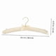 thumbnail image 4 of 10 Pcs Non-Slip Hanger White Hangers Sweater Hangers Skirt Hangers Padded Hangers for Women Clothing, 4 of 5