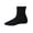 Black Boots, variant on HAPIMO Women Ankle Boots Square Toe Flat Heel Rear Zipper Stretch Suede‑like Upper Footwear For Evening Dates And Urban Daily Outings Black 36