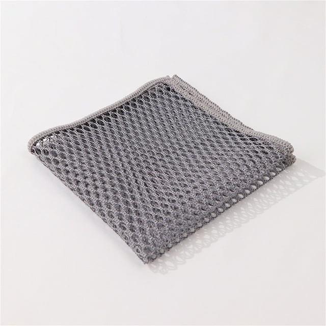 TopLLC Multipurpose Mesh Dishwashing Rags Upgraded Multifunctional Double Layer Washing Dishes Rags For Wet And Dry 2024 Non Scratch Dishcloth Kitchen Cleaning Supplie cleaning clot