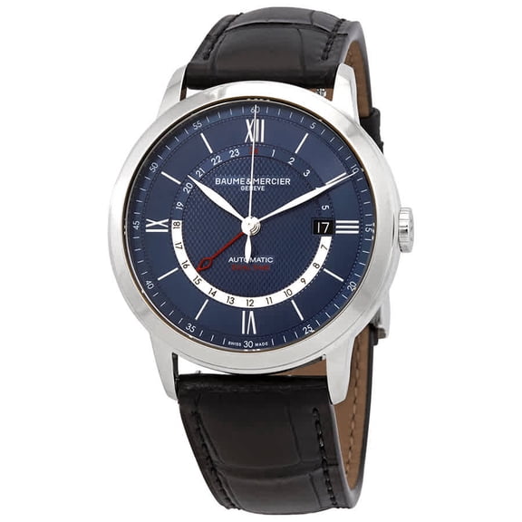 Baume et Mercier Classima Automatic Blue Dial Men's Watch 10482