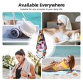 thumbnail image 7 of Cotton Bath Towels for Bathroom - Cool French Bulldog No.104 Microfiber Quick Dry Towels for Body Bath Sheets, Personalized Beach Towel, Soft Shower Towels for Travel Home Beach 27*55in, 7 of 7