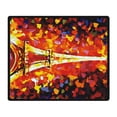 thumbnail image 2 of CADecor Eiffel Tower Blanket Fleece Throw Blanket for Sofa or Bed 58x80 inches, 2 of 3