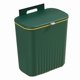 thumbnail image 2 of Cubo de Basura de Cocina, Puerta de Armario para el Hogar, Cubierta Deslizante Colgante, Cubo de Almacenamiento, Cubo de Basura, Cubo de Basura Montado en la Pared, Verde, 2 of 10