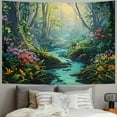 thumbnail image 2 of SHERONV Fantasy Art Tapestry Wall Hanging Unique Style Graphic Tapestries Home Decor 60x50inch, 2 of 6