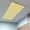 PaleGoldenRod, variant on Blue White Plaid Fluorescent Light Covers, Gradient Geometric Buffalo Checkered Magnetic Light Covers for Ceiling Lights, Fluorescent Ceiling Shade Filters for Classroom Bedroom Office 4x2Ft x 3PCS