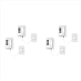 thumbnail image 1 of Cerradura de Nevera con Código, Paquete de 4 Cerraduras de Nevera, Sin Taladrar, Cerraduras de Nevera para Frigoríficos, Enfriador de Vino, Cajón de Ventana, 1 of 5