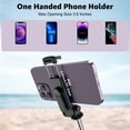 thumbnail image 5 of Selfie Stick Tripod With Remote Wireless Buetooth For IPhone 14 13 12 Pro Max/iOS, Portable Extendable Selfie Stick Phone Holder With Wireless Remote Shutter For Android/Samsung Galaxy S22, 5 of 5